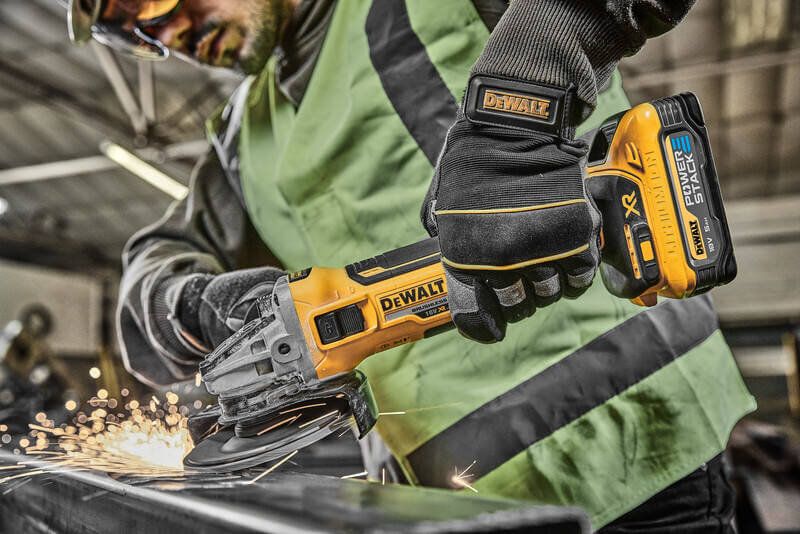 Шліфмашина кутова - болгарка акумуляторна безщіткова DeWALT DCG405H2T