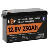 Акумулятор LP LiFePO4 12V (12,8V) - 230 Ah (2944Wh) (Smart BMS 150А) з BT пластик