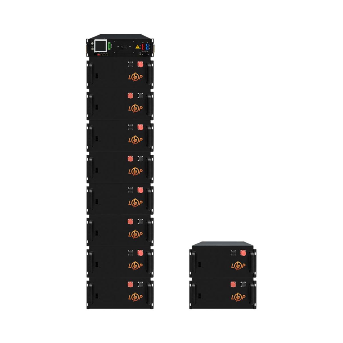 Гібридна станція 50 кВт (3ф.) з LiFePO4 на 51 кВт (двосторонні панелі)