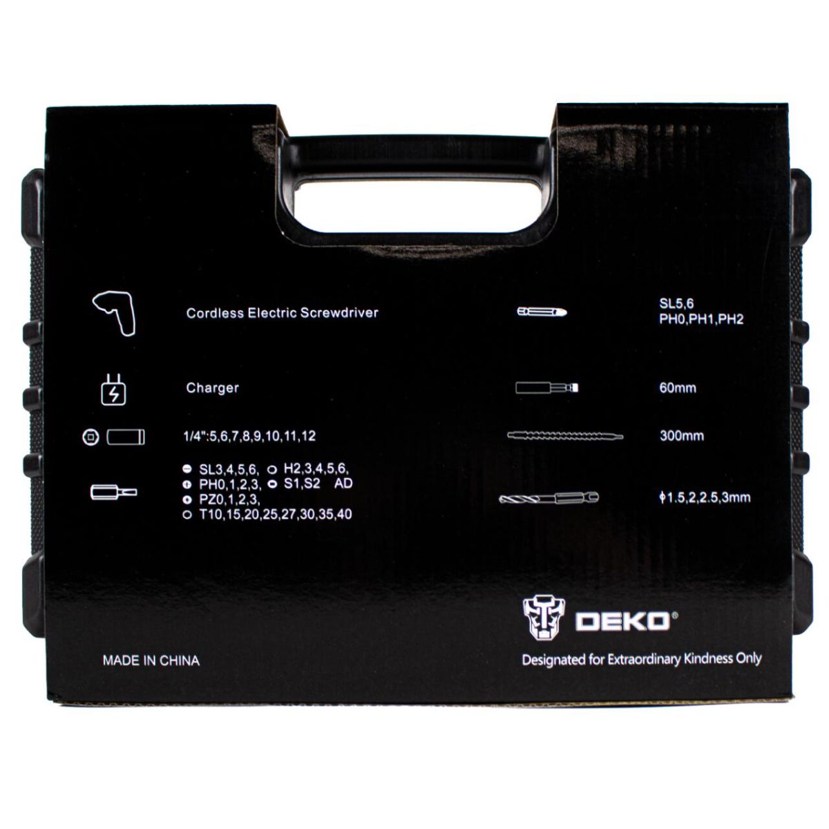 Акумуляторна викрутка DEKO 13460