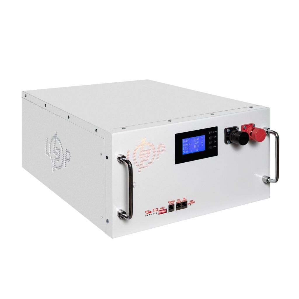 Акумулятор LP LiFePO4 51,2V - 230 Ah (11776Wh) (BMS SP 200A/100A) RM RS485/CAN LCD WH