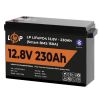 Акумулятор LP LiFePO4 12V (12,8V) - 230 Ah (2944Wh) (Smart BMS 150А) з BT пластик