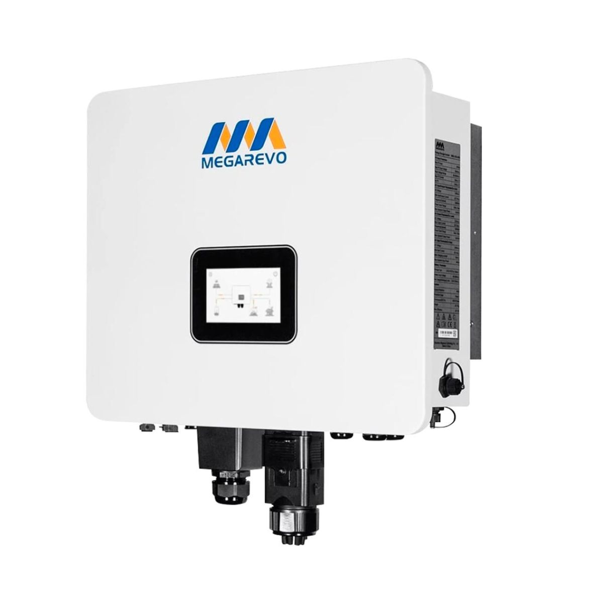 Гібридний однофазний інвертор Megarevo for LP R6KL1DA-G2S (6kW, 48V, LCD дисплей, GEN порт)