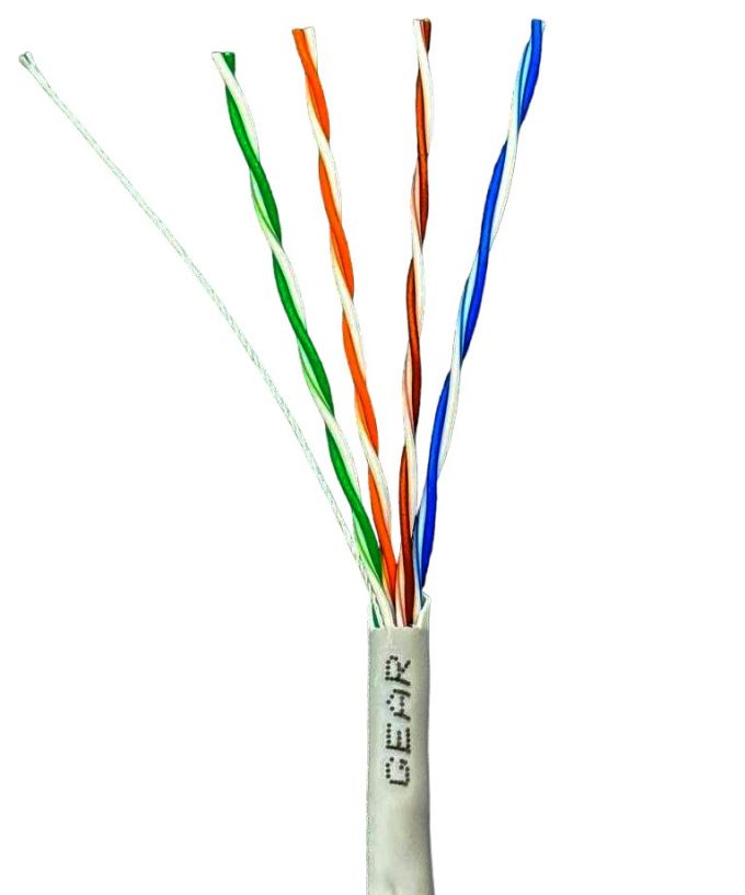 Мережевий кабель вита пара GEAR CAT.5E UTP-COPPER-4Px2x0.51 REELEX (GEC-UTPCUR051305)