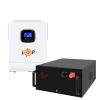 Комплект резервного живлення LogicPower ДБЖ 3500W + літієва (LiFePO4) батарея 5120 Wh