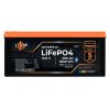 Акумулятор LP LiFePO4 12,8V - 200 Ah (2560Wh) (BMS 200A/100А) пластик Smart BT