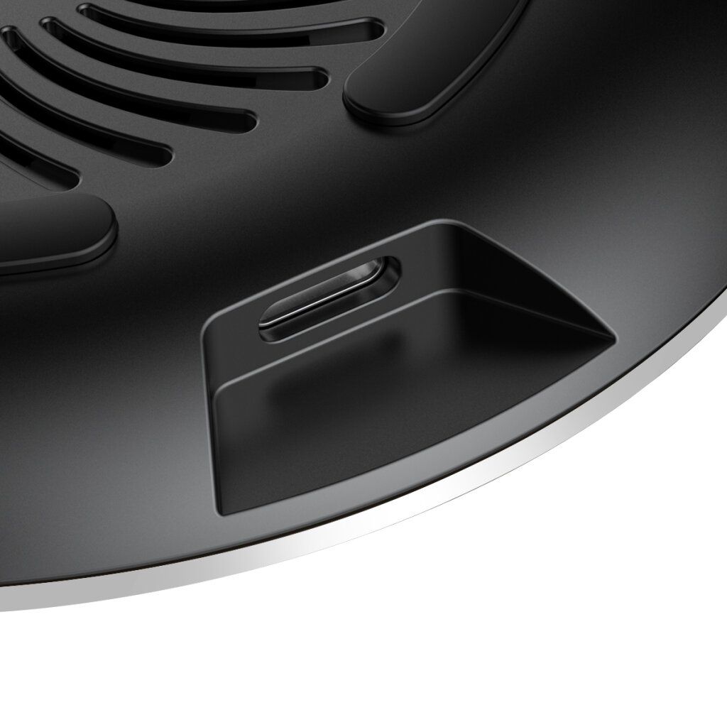 Бездротовий зарядний пристрій Baseus Whirlwind Silver (CCALL-XU0S)