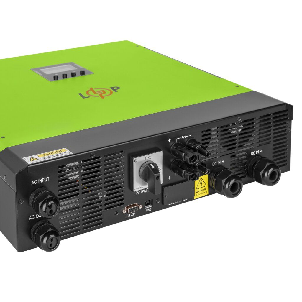 Гібридний сонячний інвертор (ДБЖ) LPW-VHY-G5532-5500VA (5500Вт) 48V 60A MPPT 120-450V ON-OFF GRID