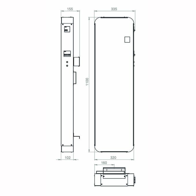 Стабілізатор напруги Volter Smart-54 (3*18) (морозоустойчивый)