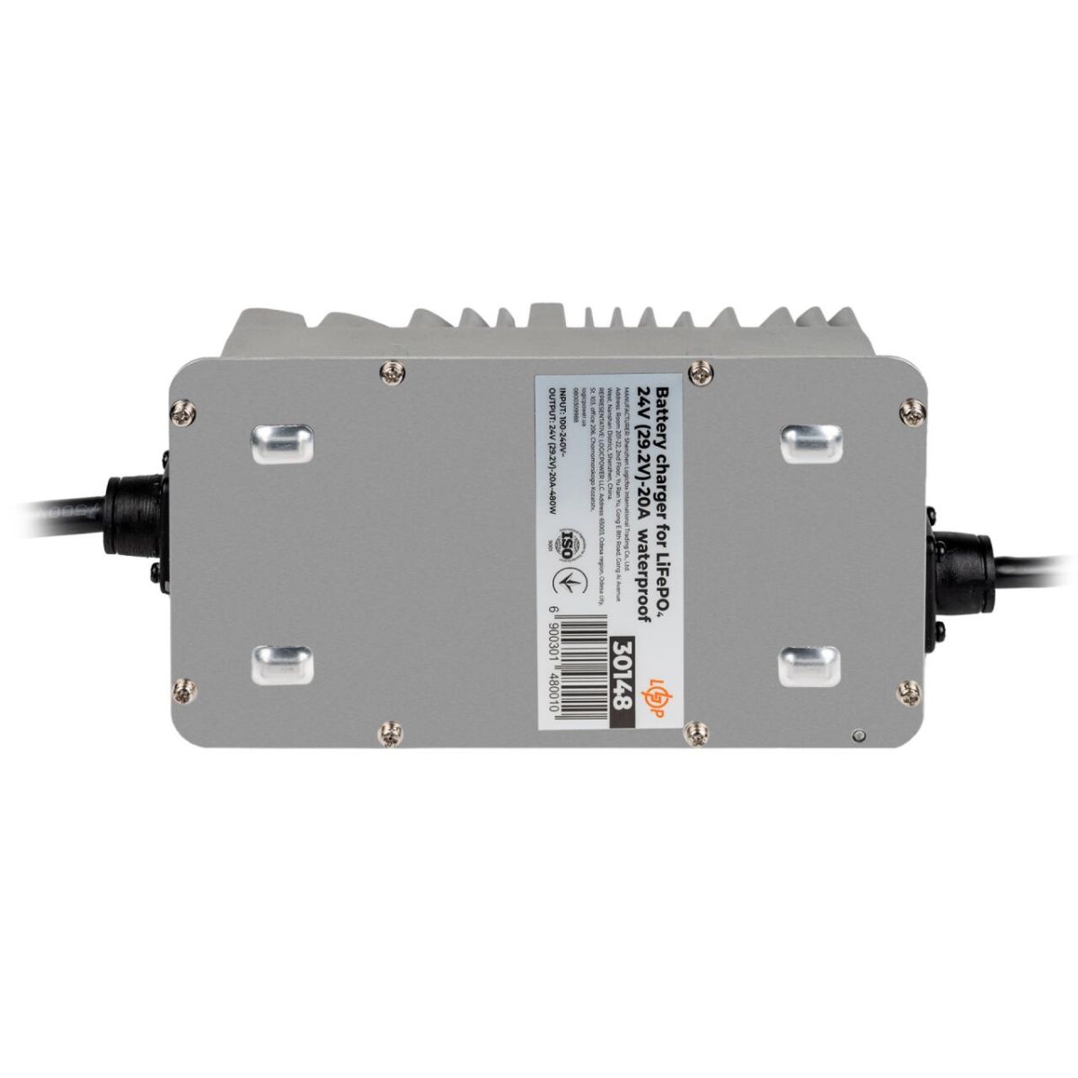 Зарядний пристрій для акумуляторів LiFePO4 24V (29,2V)-20A waterproof
