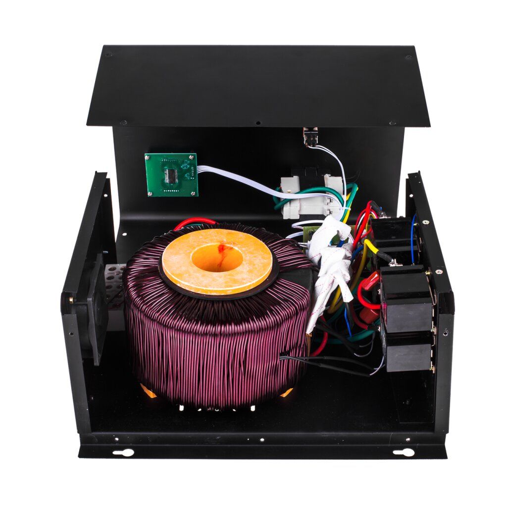 Стабілізатор напруги LPT-W-10000RD BLACK (7000W)