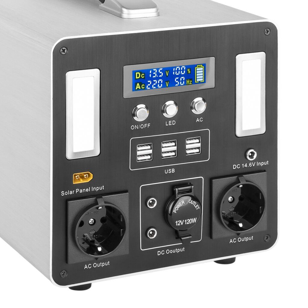 Багатофункціональна портативна зарядна станція LP CHARGER MPPT 1000 Max (1000W, 960Wh)