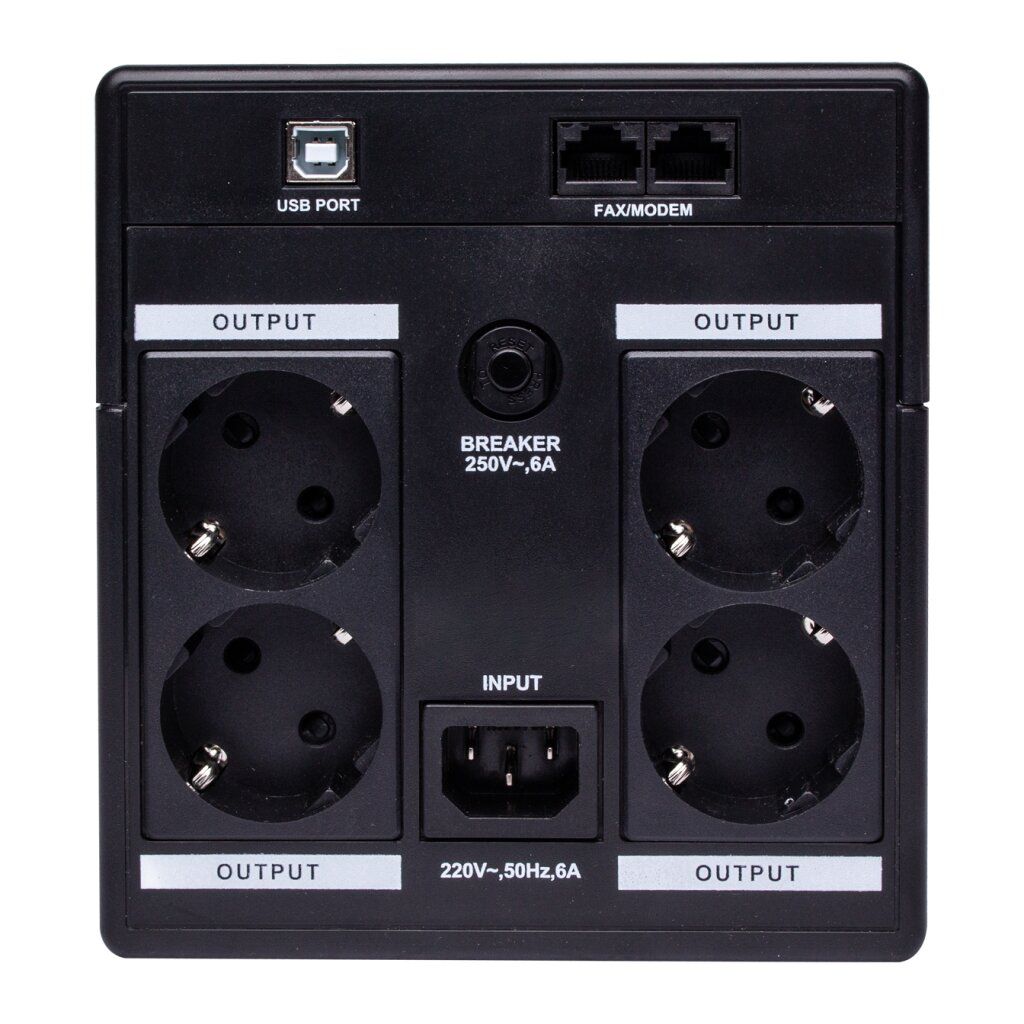 Лінійно-інтерактивне ДБЖ LPM-U1100VA-P (770Вт)