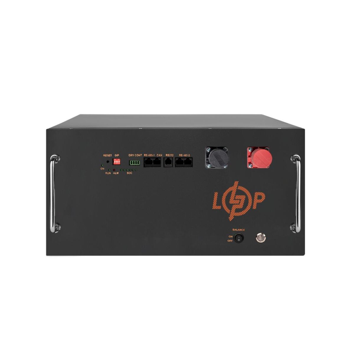 Акумулятор LP LiFePO4 51,2V - 280 Ah (14336Wh) (BMS JK 200A/100А) RM RS485/CAN BL