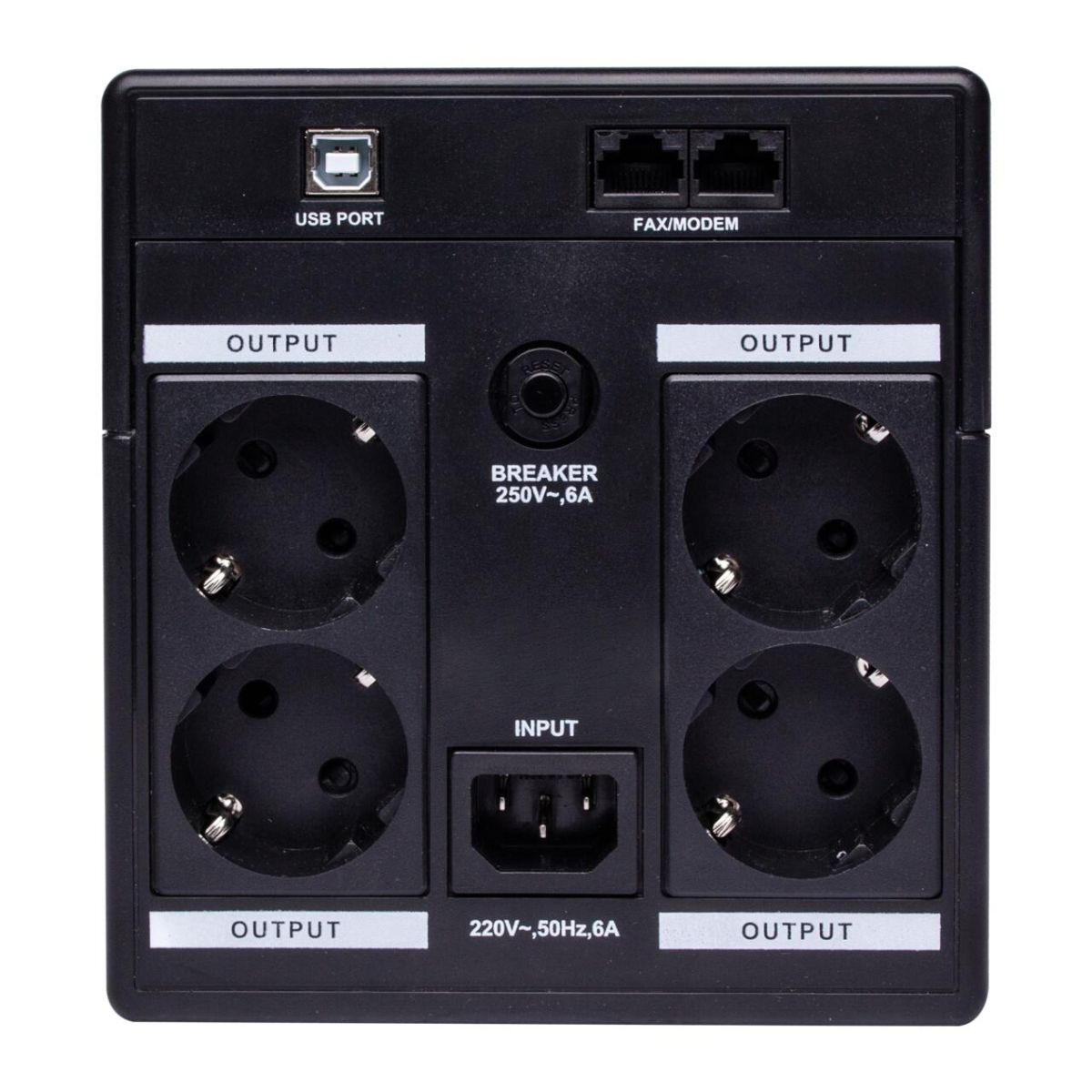 Лінійно-інтерактивне ДБЖ LPM-U1100VA-P (770Вт)