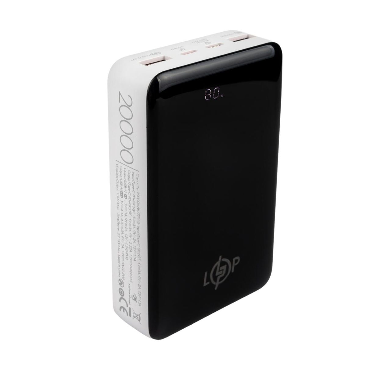Бездротовий Power Bank LP PQ18 20000mAh