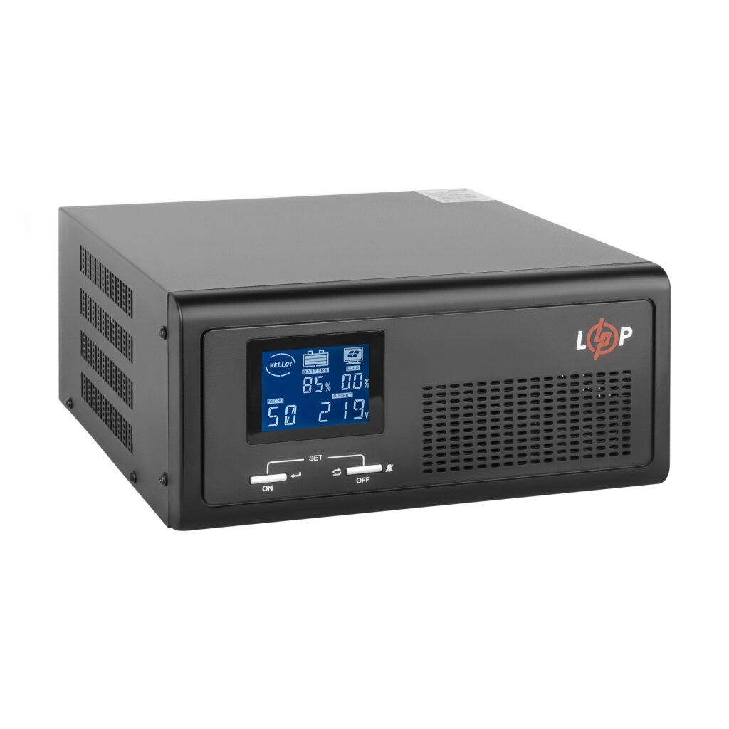 ДБЖ з правильною синусоїдою 12V LPE-B-PSW-1000VA+ (600Вт) 1-25A