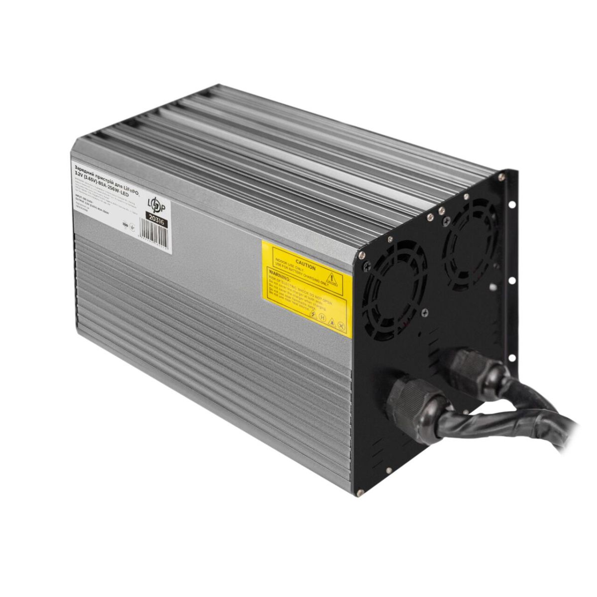 Зарядний пристрій для акумуляторів LiFePO4 3.2V (3.65V)-80A-256W-LED