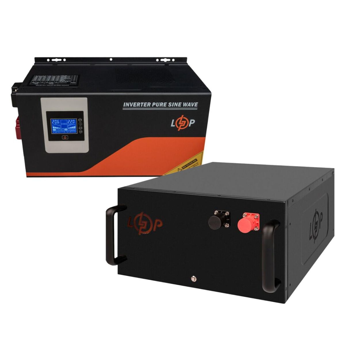 КРЖ LogicPower W3000 + літієва (LiFePO4) батарея 7168 Ватт (22892+38852 280 Ah)