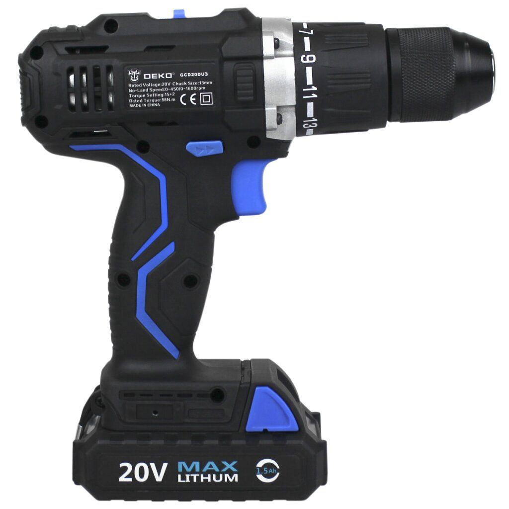 Акумуляторний шуруповерт DEKO 15915