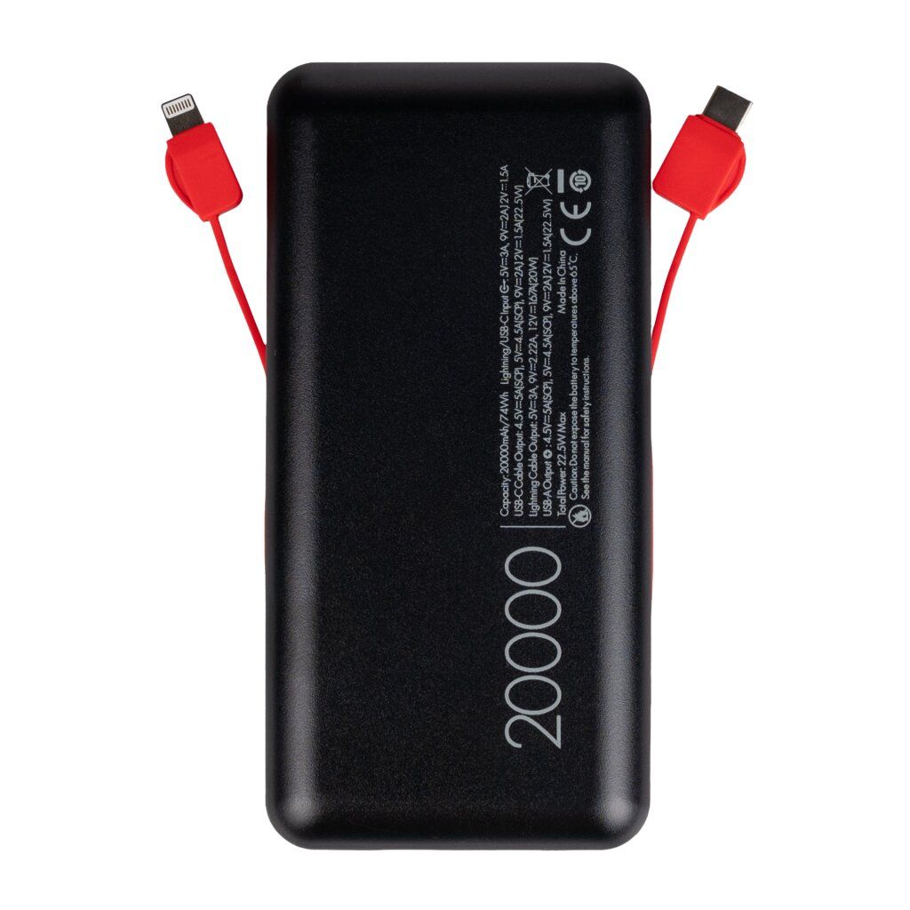 Зовнішній акумулятор (Power Bank) LP PQ24 20000mAh 22.5W