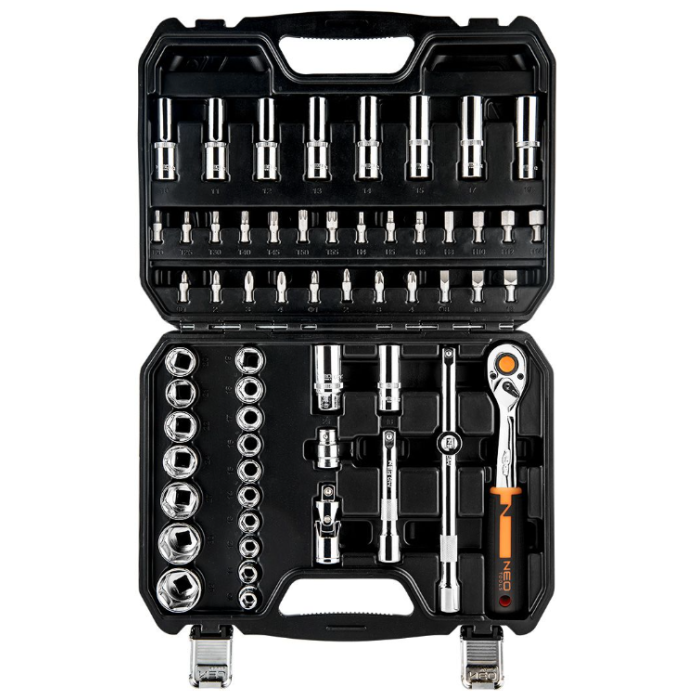 Набір змінних головок NEO Tools (1/2, 58 шт.) (10-042)