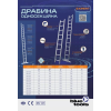 Драбина опорна односекційна BLUETOOLS Expert (17 сходинок) (160-9060)