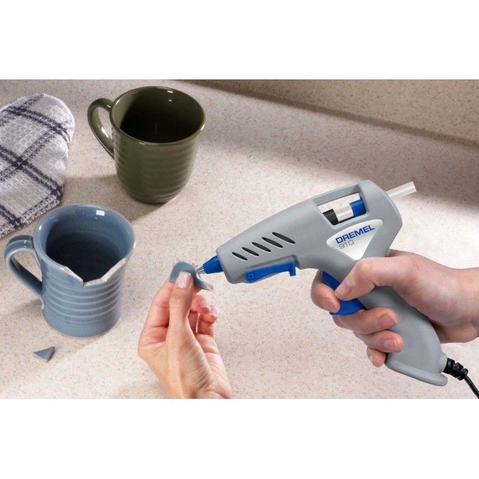 Клейовий пістолет Dremel Glue Gun 910 (0.02 кВт, 165°C) (F0130910JC)
