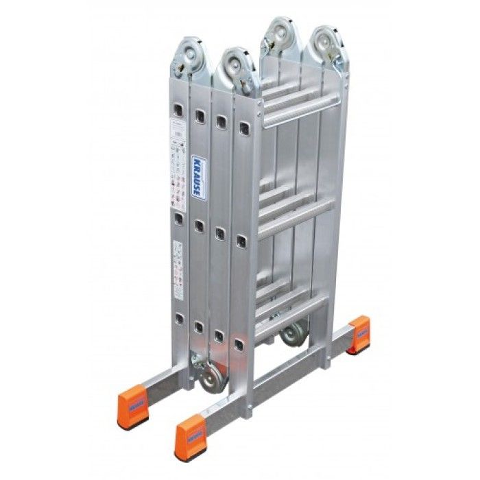 Драбина-трансформер шарнірна KRAUSE MultiMatic (4х3 сходинки, без платформи) (120632)