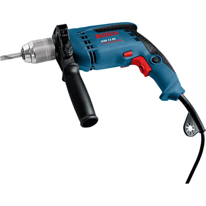Дриль ударний Bosch GSB 13 RE ШЗП (0.6 кВт, 2800 об/хв) (0601217100)